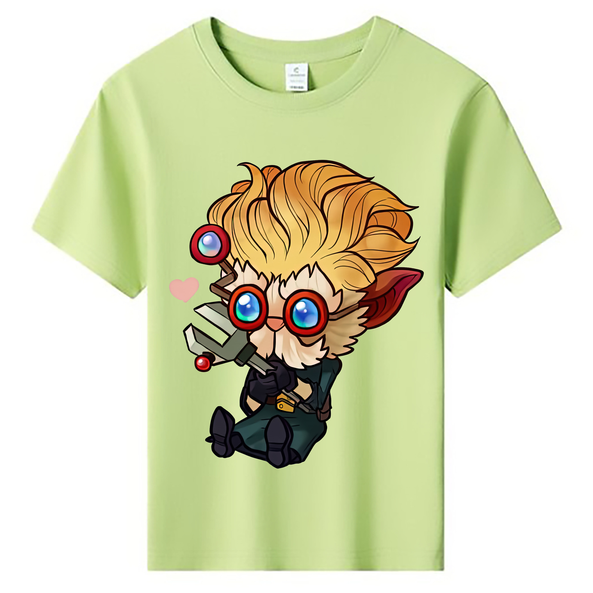 （画像用） リーグ・オブ・レジェンド League of Legends LOL 綿100％キッズTシャツ（フロントプリント）